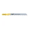 Полотна для лобзиків T101D MILWAUKEE, 75х4,0мм, (5шт), (деревина, чистий різ)