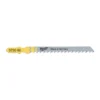 Полотна для лобзиків T101DP MILWAUKEE, 75х4,0мм, (5шт), (деревина, прямий різ)