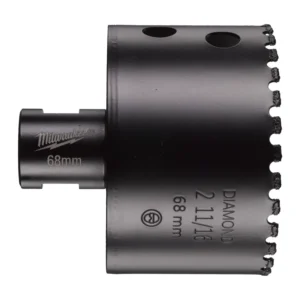 Коронка алмазна Diamond Max MILWAUKEE M14, діаметр 68мм (сухе свердління)