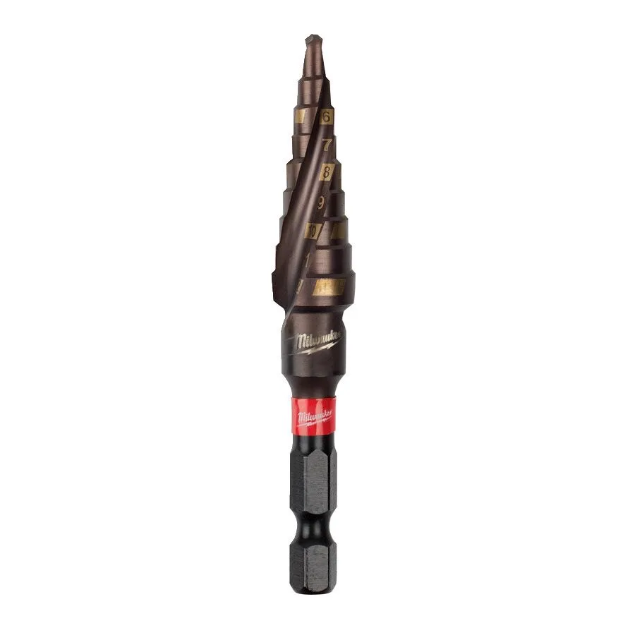 Свердло ступінчасте SHOCKWAVE Impact Duty MILWAUKEE, діаметр 4-12мм з кроком 1мм