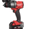 Дриль-шуруповерт з ударом акумуляторний безщітковий MILWAUKEE, M18 FPD3-502X, 158Нм (зарядний пристрій М12-18 FC, 2 акумулятори