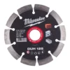 Диск алмазний MILWAUKEE DUH 125, діаметр 125мм (залізобетон, цегла)