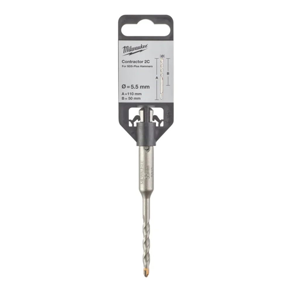 Бур SDS-PLUS Contractor MILWAUKEE діаметр 5,5x110х50мм