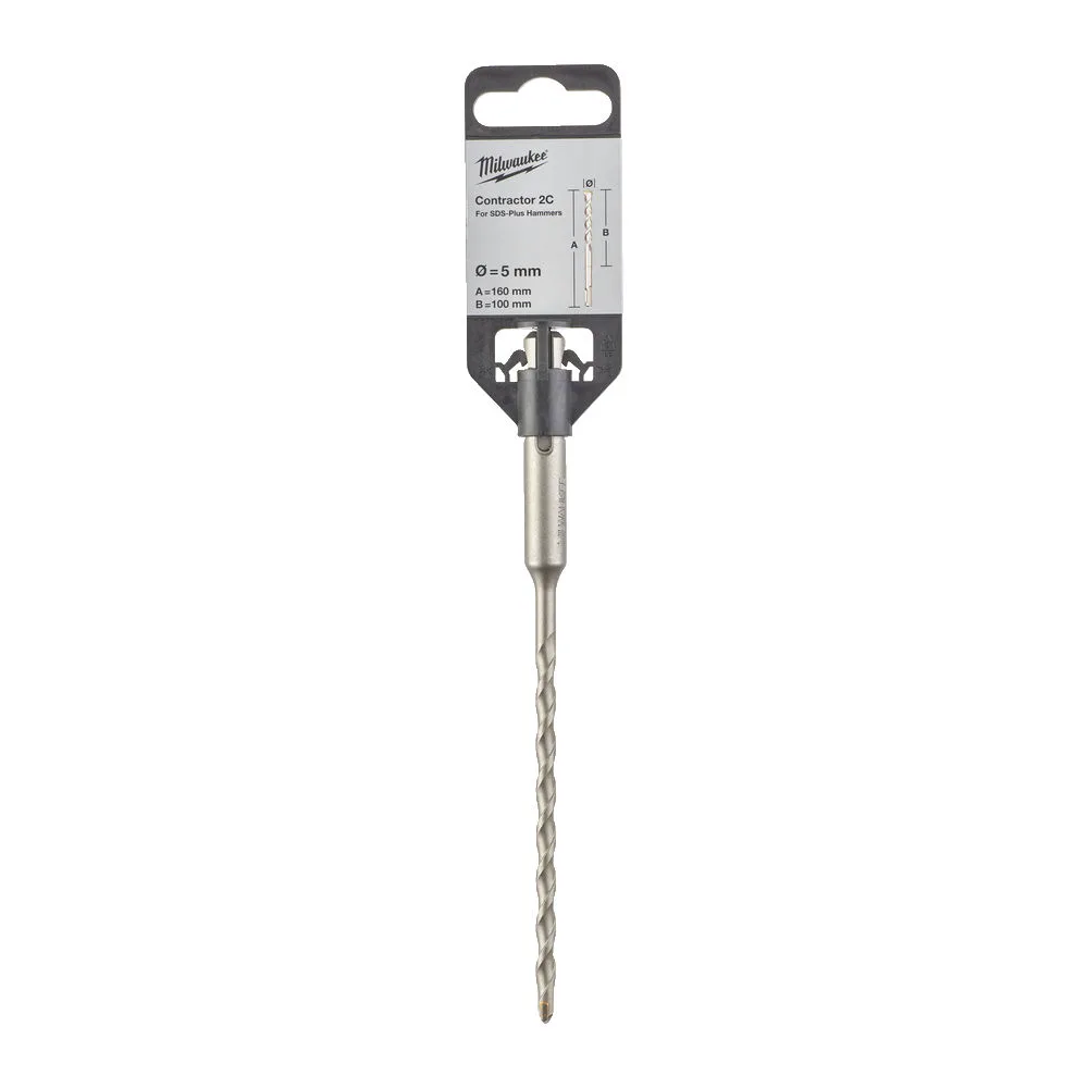 Бур SDS-PLUS Contractor MILWAUKEE діаметр 5x160х100мм