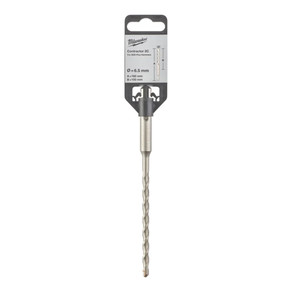 Бур SDS-PLUS Contractor MILWAUKEE діаметр 6,5x160х100мм