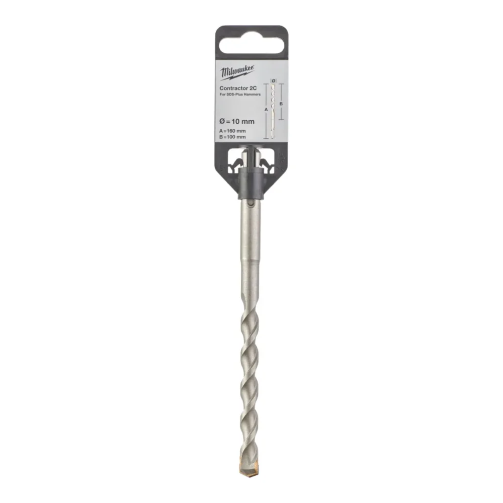 Бур SDS-PLUS Contractor MILWAUKEE діаметр 10x160х100мм