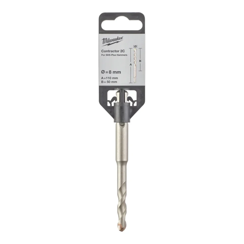 Бур SDS-PLUS Contractor MILWAUKEE діаметр 8x110х50мм