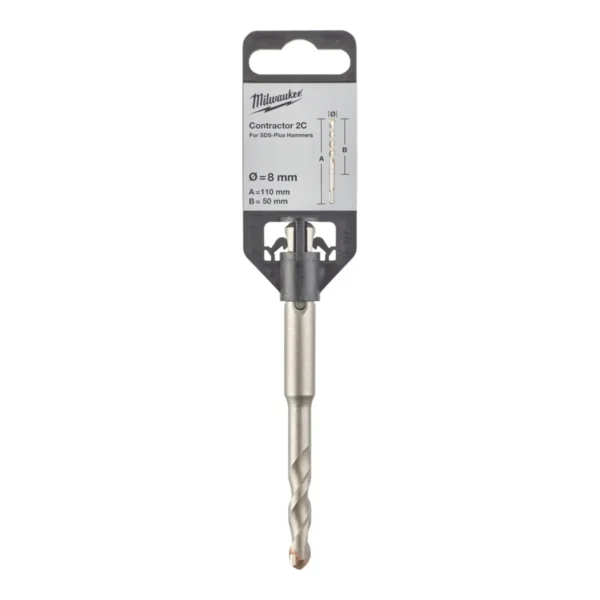 Бур SDS-PLUS Contractor MILWAUKEE діаметр 8×110х50мм
