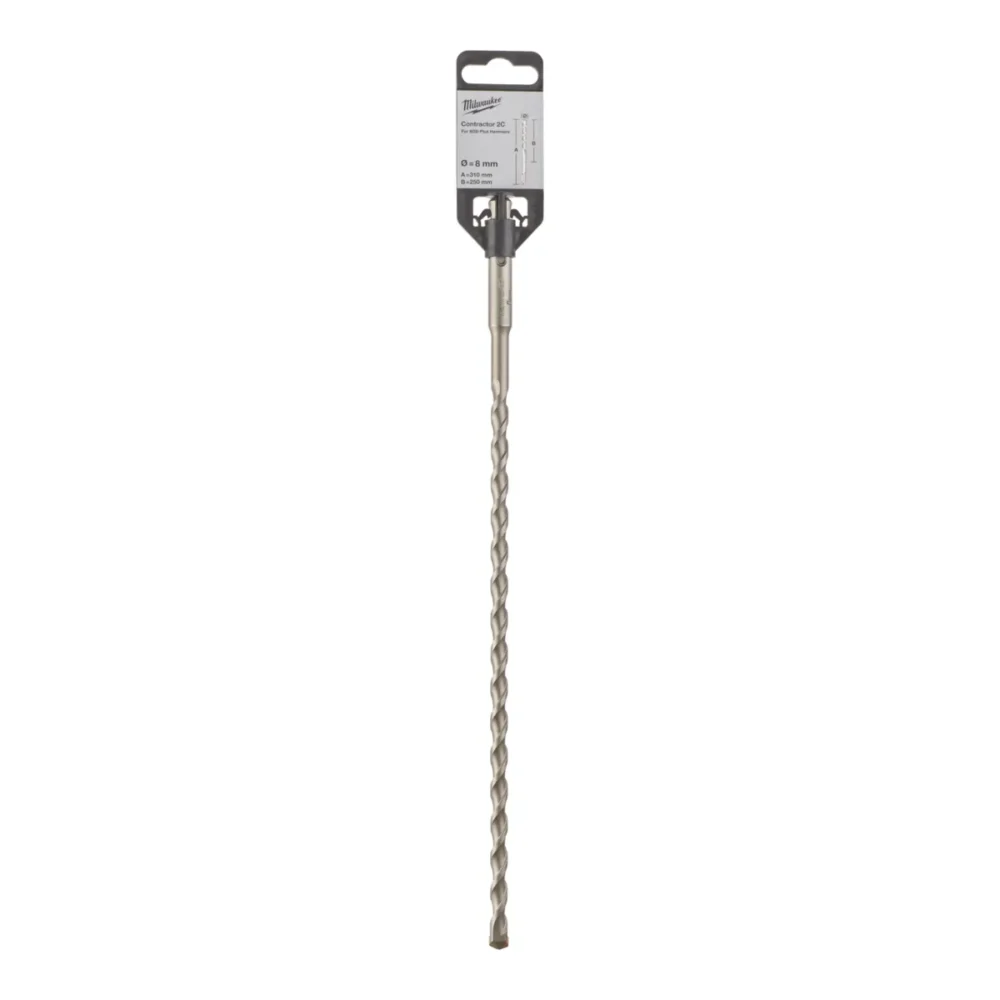 Бур SDS-PLUS Contractor MILWAUKEE діаметр 8x310х250мм