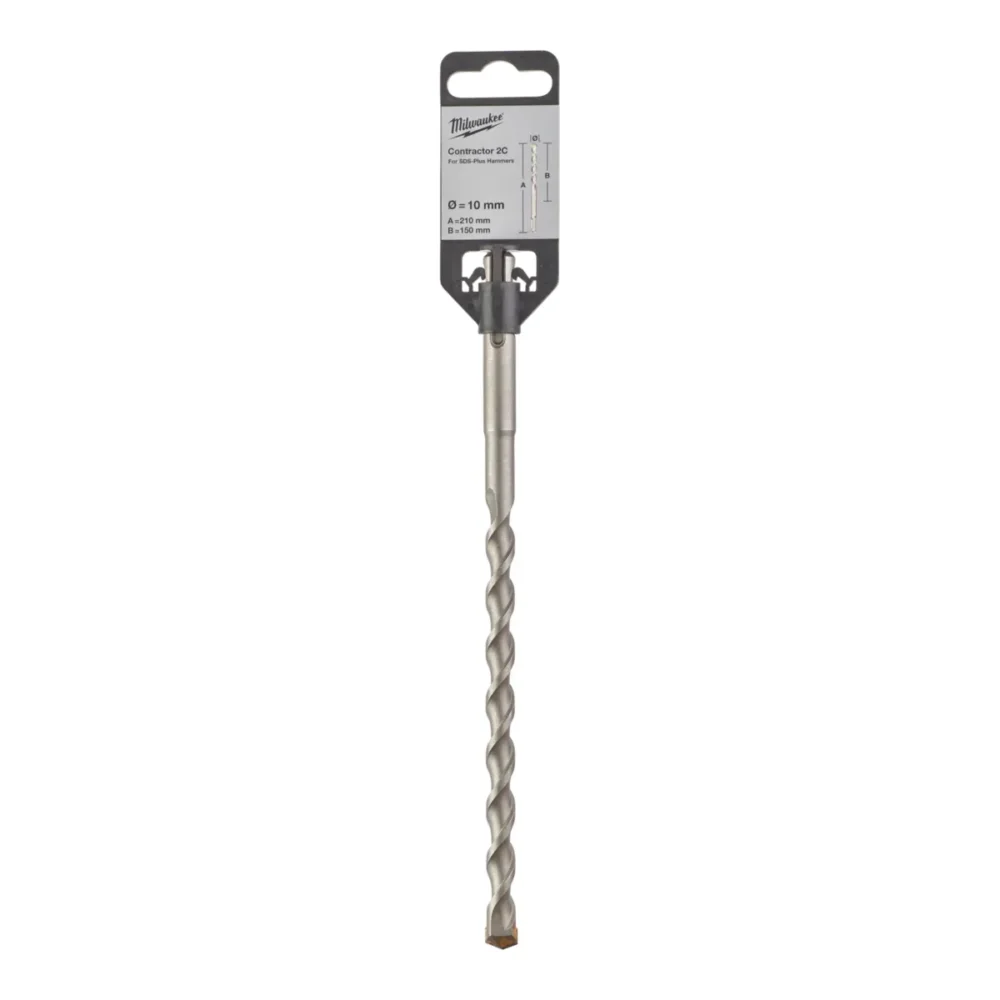 Бур SDS-PLUS Contractor MILWAUKEE діаметр 10x210х150мм