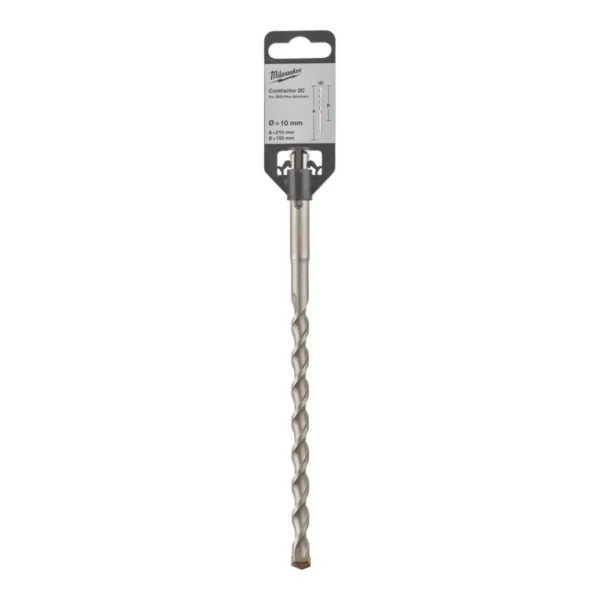 Бур SDS-PLUS Contractor MILWAUKEE діаметр 10×210х150мм