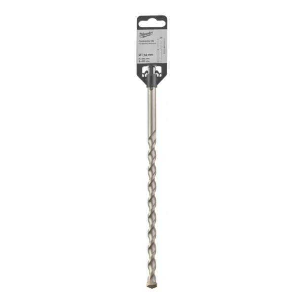 Бур SDS-PLUS Contractor MILWAUKEE діаметр 12×260х200мм