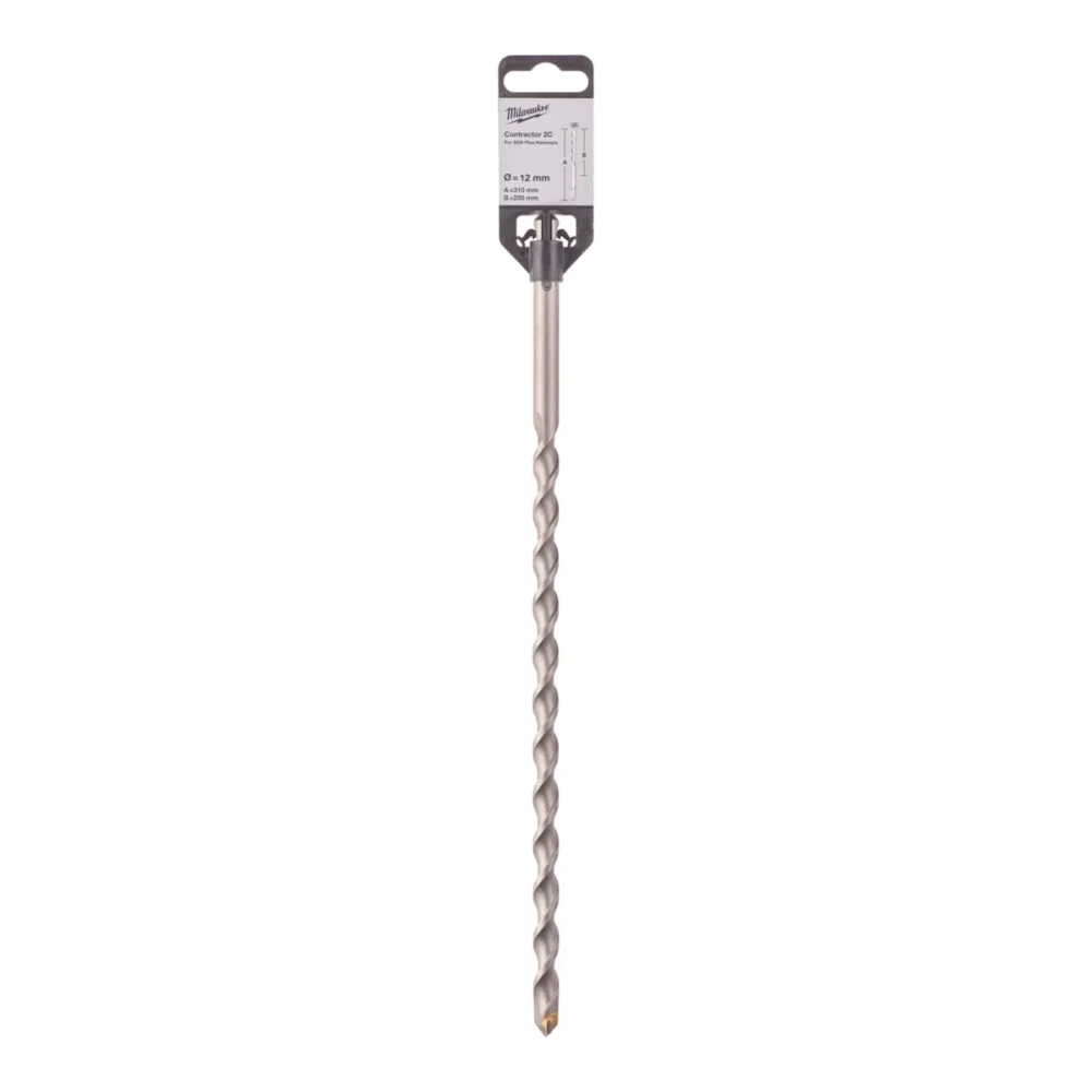 Бур SDS-PLUS Contractor MILWAUKEE діаметр 12x310х250мм