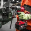 Дриль-шуруповерт з ударом акумуляторний безщітковий MILWAUKEE, M18 FPD3-0X, 158Нм (каркас, кліпса для реміня, бічна рукоять, НDк