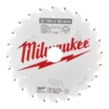 Диск пиляльний по дереву PFTE THIN KERF MILWAUKEE, діаметр 184х30х1,6мм, 24 зуб.