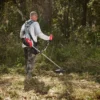 Коса акумуляторна безщіткова MILWAUKEE, M18 FBCU-0 (каркас, ніж з 4 лезами, ключ T30, ранцева підвіска, картонне пакування) (зам