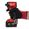 Шуруповерт ударний акумуляторний безщітковий 1/4" HEX MILWAUKEE, M18 FID3-0X, 226Нм (каркас, кліпса для ременя, тримач для біт,