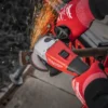 Шліфмашина кутова акумуляторна безщіткова MILWAUKEE, M18 BLSAG125X-0, діаметр 125мм (каркас бічна рукоять, захисний кожух, ключ,
