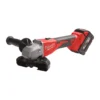 Шліфмашина кутова акумуляторна безщіткова MILWAUKEE, M18 BLSAG125X-402X, 800Вт, діаметр 125мм (зарядний.пристрій М12-18 С, 2 аку