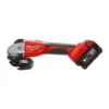Шліфмашина кутова акумуляторна безщіткова MILWAUKEE, M18 BLSAG125X-402X, 800Вт, діаметр 125мм (зарядний.пристрій М12-18 С, 2 аку