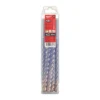 Бур SDS-PLUS MX4 MILWAUKEE, діаметр 12,0х210х150мм, (10шт), пластикова коробка