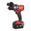 Дриль-шуруповерт з ударом акумуляторний безщітковий MILWAUKEE, M18 FPD3-402С, 158Нм (зарядний пристрій М12-18 С, 2 акумулятори М