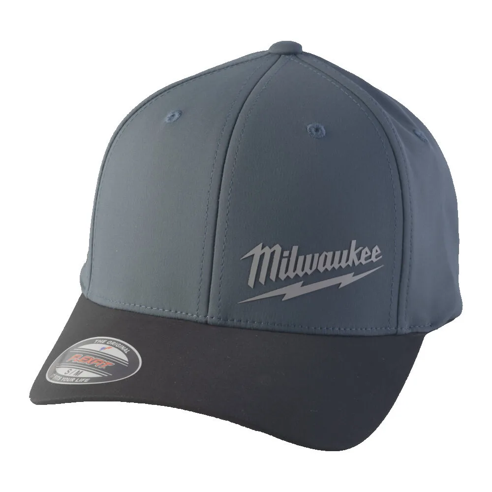Бейсболка MILWAUKEE, PERFORMANCE BCP BLU SM, дихаюча, синя, розмір S/M
