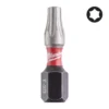 Біта SHOCKWAVE MILWAUKEE, TX20, 25мм, (25шт), пластикова коробка
