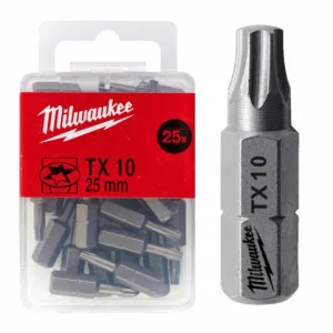 Біта SHOCKWAVE MILWAUKEE, TX10, 25мм, (25шт)