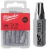 Біта MILWAUKEE, TX30, 25мм, (25шт), пластикова коробка