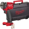 Гайковерт акумуляторний безщітковий 1/2'' MILWAUKEE, M18 FIW2F12-0Х, 339Нм, з кільцем (каркас, кліпса для реміня, HDкейс)