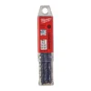 Свердло по металу HSS-R MILWAUKEE DIN338, діаметр 4,2х75х43мм, (10шт), пластикова коробка
