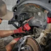 Шліфмашина стрічкова акумуляторна безщіткова MILWAUKEE, M12 FBFL10-402B, 10мм (зарядний пристрій С12 С, 2 акумулятори М12 В4 4Аг