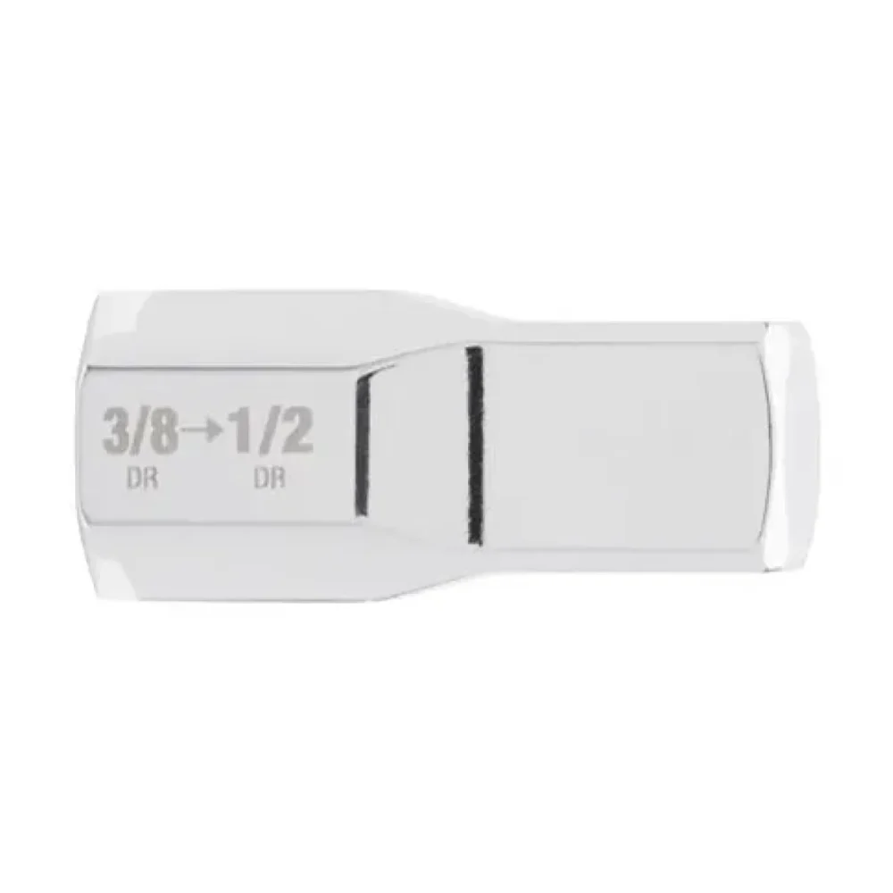 Перехідник хромований для головок MILWAUKEE с квадарата 3/8'' на 1/2'' квадрат