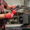 Шліфмашина стрічкова акумуляторна безщіткова MILWAUKEE, M12 FBFL13-402B, 13мм (зарядний пристрій С12 С, 2 акумулятори М12 В4 4Аг