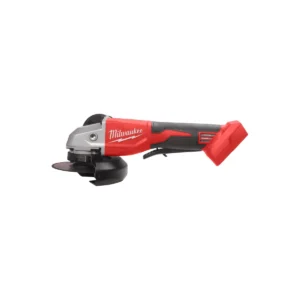 Шліфмашина кутова акумуляторна безщіткова MILWAUKEE, M18 BLSAG115XPD-0, діаметр 115мм (каркас, захисний кожух, ключ, опорна та з