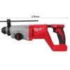Перфоратор акумуляторний безщітковий SDS-PLUS MILWAUKEE, M18 BLHACD26-0, 2,6Дж (каркас, бічна рукоять, обмежувач глибини, картон