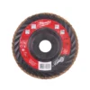 Диск пелюстковий MILWAUKEE SLC50/125G80 CERA TURBO, діаметр 125мм / зерно 80