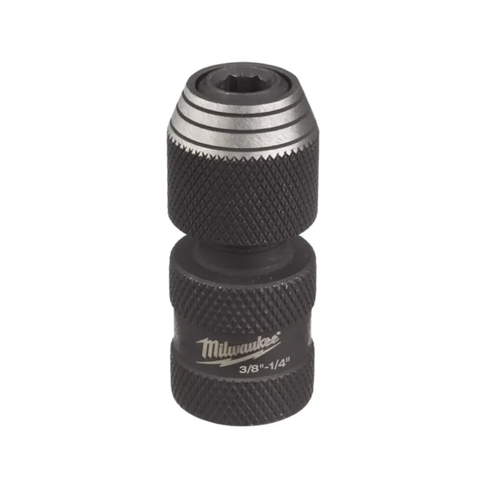 Перехідник ударний ShW MILWAUKEE, з квадрата 3/8'' на 1/4'' Hex
