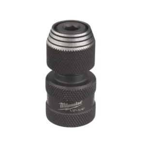 Перехідник ударний ShW MILWAUKEE, з квадрата 1/4'' на 1/4'' Hex