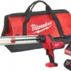 Пістолет для герметиків акумуляторний MILWAUKEE, C18 PCG/600T-201B, 600мл (зарядний пристрій М12-18 С, 1 акумулятор М18 В 2Аг, п