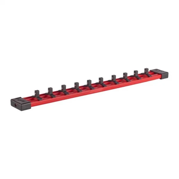 Планка для головок 1/4” MILWAUKEE зі змінними затискачами, 350мм