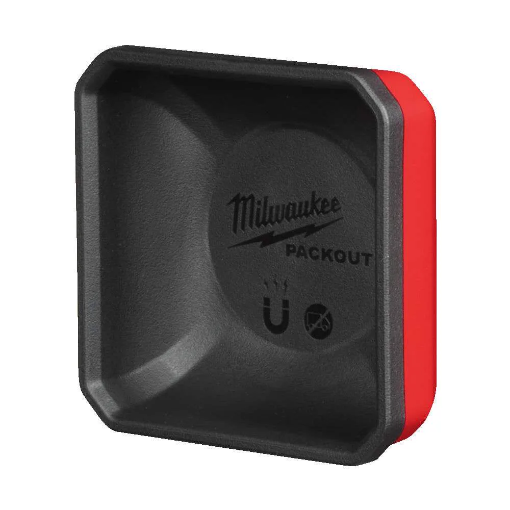 Магнітна тарілка Milwaukee Packout 10×10 см (лоток для металевих предметів)