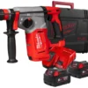 Перфоратор акумуляторний SDS-PLUS MILWAUKEE, M18 BLHX-502X, 2,3 Дж (зарядний пристрій M12-18 FC, 2 акумулятори М18 В5 5Аг, патро