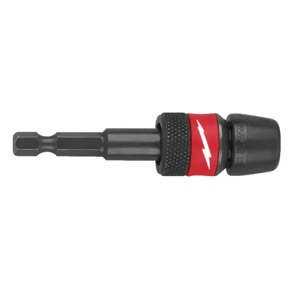 Подовжувач адаптер 75мм Quik-Lok на 1/4″HEX MILWAUKEE