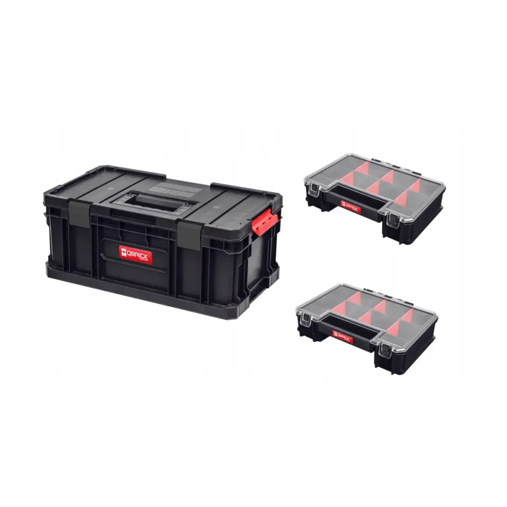 Ящик для інструментів QBRICK SYSTEM TWO TOOLBOX PLUS + 2 органайзера MULTI (5901238252771)