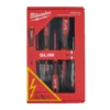 Набір викруток ізольованих VDE MILWAUKEE, (SL3/SL4/PZ1/PZ2/викрутка-тестер) (5шт)