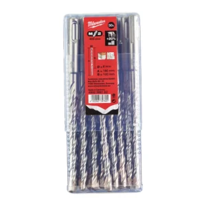 Бур SDS-PLUS M2 MILWAUKEE, діаметр 8,0х160х100мм, (50шт), пластикова коробка