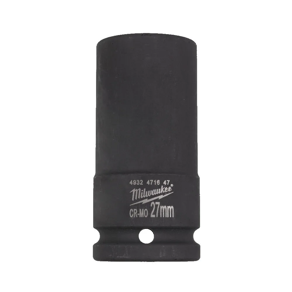 Головка ShW 3/4" MILWAUKEE подовжена, 27мм, (заміна на 4932480386)