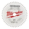 Диск пиляльний по дереву PFTE MILWAUKEE, діаметр 160х20х2,2мм, 48 зуб.